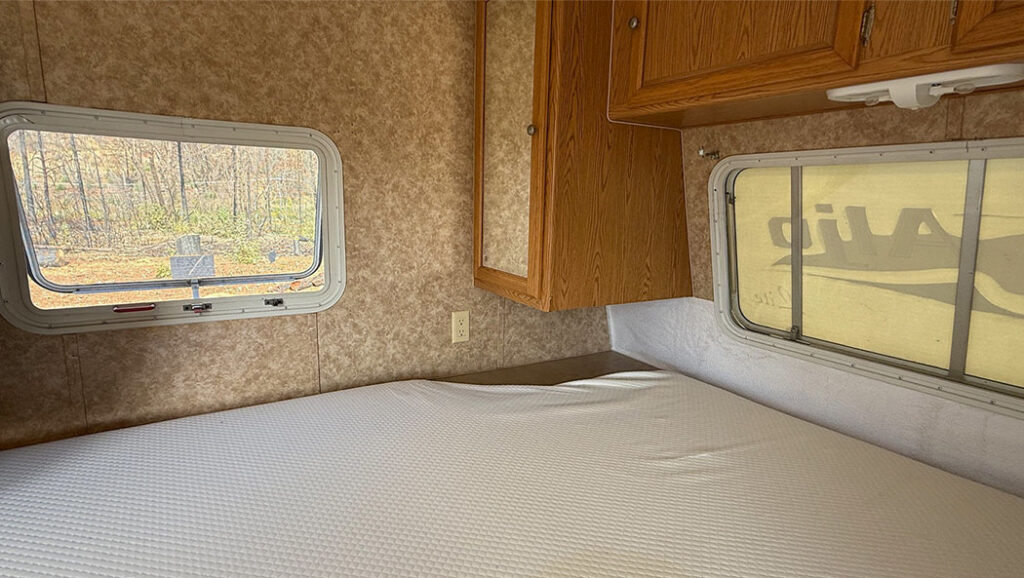 inside of the trailer