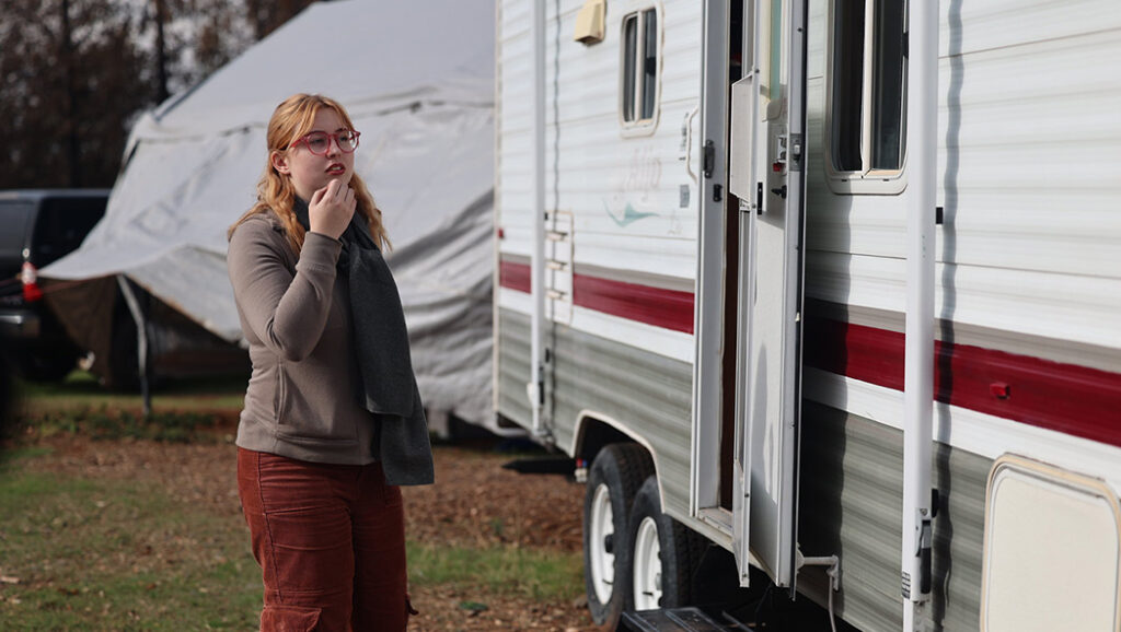 Havyn Morris looks at the trailer